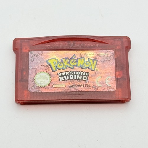 Pokémon rubino game boy - game,