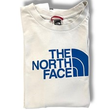 Maglietta The North Face maniche lunghe bianca – Taglia S ragazzo – Nuova senza