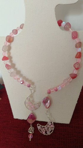 Collana artigianale rigida - collana,