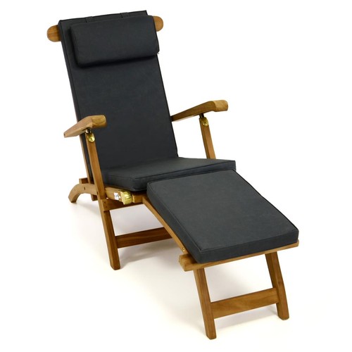 Divero sedia sdraio deckchair - sedia,
