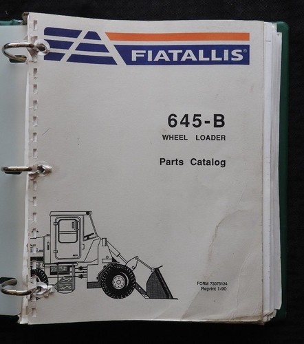 Originale fiat allis 645 - allis, 645-b
