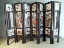 antico paravento cinese, fine