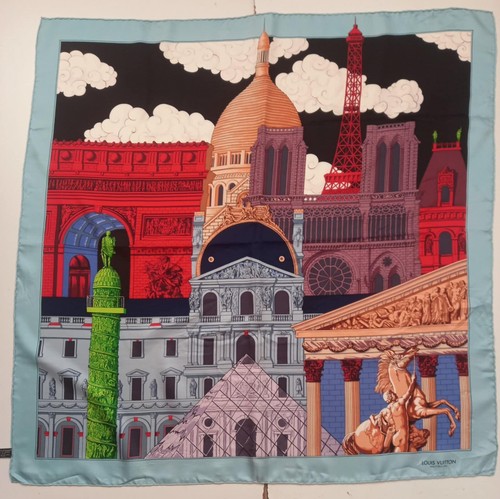 Foulard louis vuitton - foulard, tableau