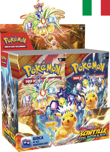 Pokemon box buste scintille - 36,