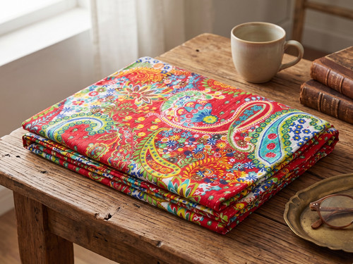 Trapunta coperta kantha