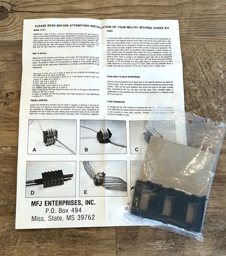 Mfj enterprises 701 kit - mfj,