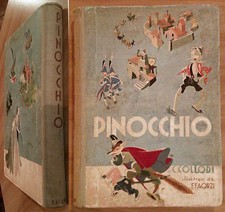 Collodi - LE AVVENTURE DI PINOCCHIO - Ed. Salani, 1946 - ill. FAORZI*