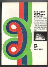 OLIVETTI ELECTRIC Advertising