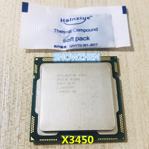 Cpu intel xeon - intel, x3450