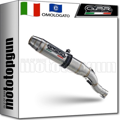 Scarico omologato acciaio gpr - omologato,