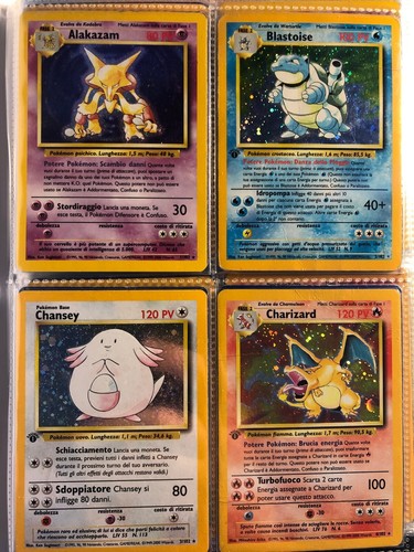 Carte pokemon set - set, base