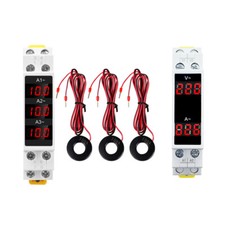 Amperometro trifase AC 80-500V