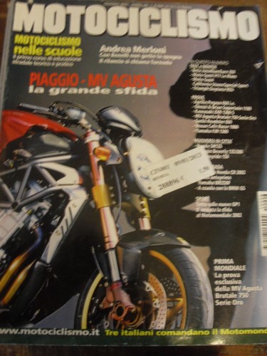 Motociclismo giugno 2001 - giugno,