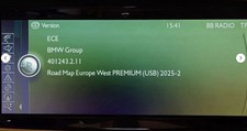 Aggiornamento navigazione originale BMW Europa PREMIUM 2025-2 incl. chiavetta USB e FSC