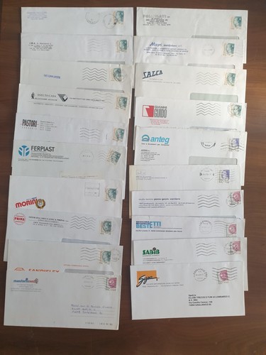 Lotto buste diverse storia - lotto, 20