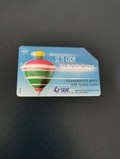 SCHEDA TELEFONICA SERIE TROTTOLE SE TI GIRA DI INCURIOSIRE USA PERF G 328 AG 128