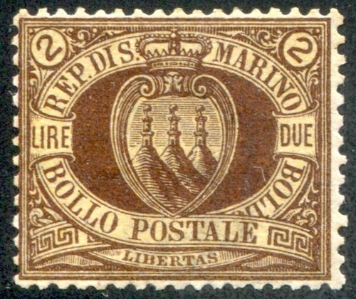 1892 san marino - 1892/4,
