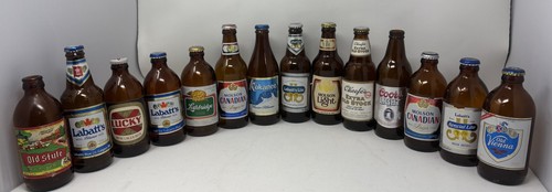 Vintage beer stubby - vintage, bottles
