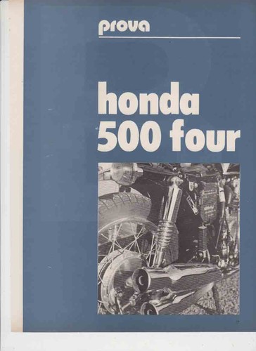 Pubblicita test moto honda - ,