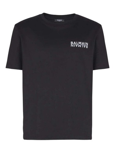 Shirt balmain nera doppio - balmain,