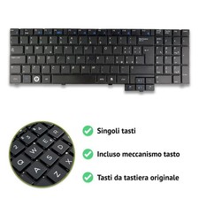 Tastiera singolo tasto Samsung R540 P580 R530 RV510 R517 R523 R528  - Layout ITA