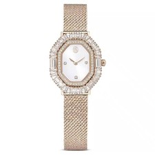 Orologio Swarovski Matrix Octagon 5732501 Donna Watch Maglia Milanese Champagne