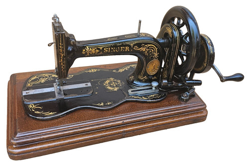 1881 singer 12k fiddle base - singer,