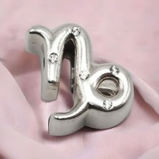 Charm Zodiaco Pandora Moments Argento Sterling Capricorno Scintillante Segno Stella