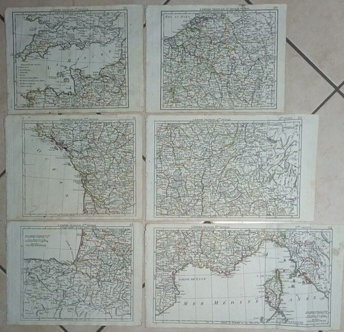 Antica carta geografica - , 6