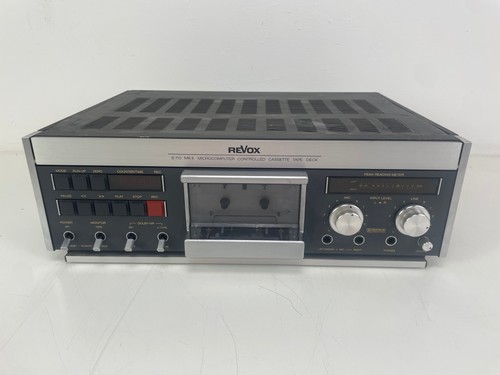 Revox b710 mk2 cassettiera - revox,