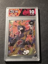 ITACHI UCHIHA - NARUTO KAYOU - GRADED CARD 10 - NO PSA BGS - NRCC-MR-002