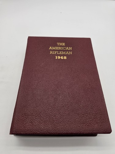 American rifleman 1968 bound - american,
