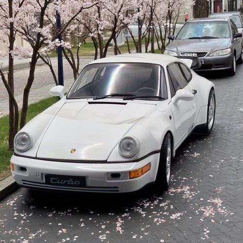 Porsche 911 turbo weiß - porsche,