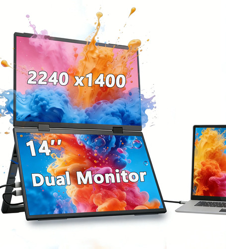 Display impilato doppio