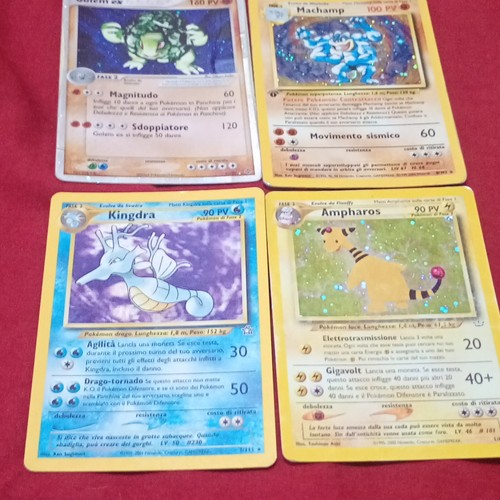 Lotto carte pokémon vintage - lotto,