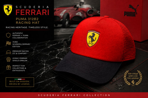 Cappello scuderia ferrari puma - scuderia,