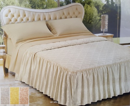 Copriletto trapuntato quilt - copriletto,