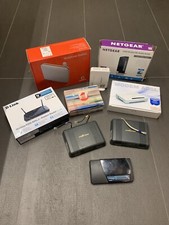 Modem Router NETGEAR D-LINK Fastweb Alice Vodafone Switch Rete EDIMAX 8 PORT