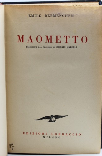 Libro maometto dermenghem - libro,