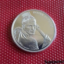 Argento Roger Federer - Svizzera 2020 originale