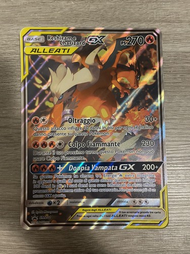 Carta pokémon reshiram - pokémon, e