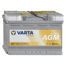BATTERIA AUTO VARTA SILVER DYNAMIC A7 (ex E39) 12V 70AH 760A AGM START&STOP AUDI