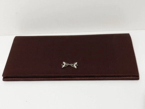 Vintage pochette donna marrone