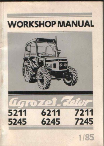Zetor trattore 5211 5245 - zetor, 6211