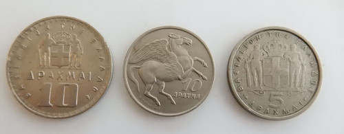 Grecia apaxmai monete - monete, di