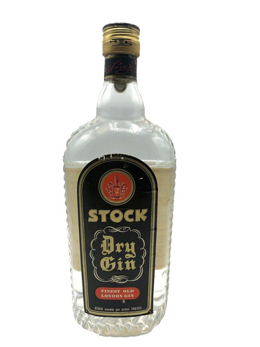 Vintage dry gin stock - dry,