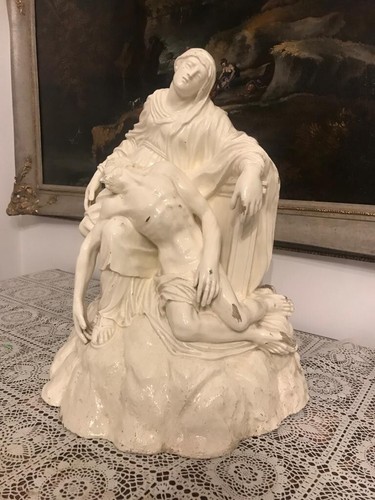 Statua ceramica neoclassica - statua,