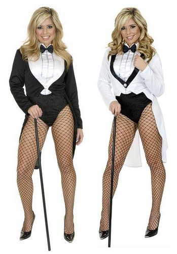 Costume donna sexy smoking - ,