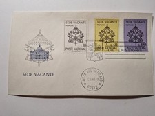 Busta FDC Vaticano 1963 Sede
