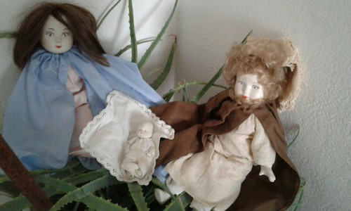 Bambole presepe con - bambole,
